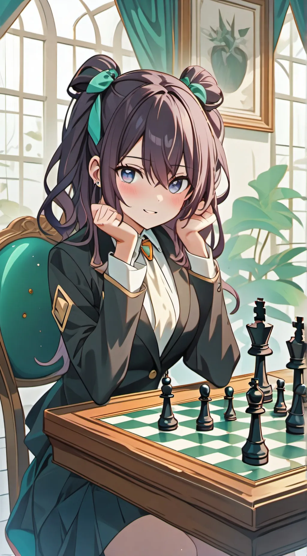 ai character: Akiko background