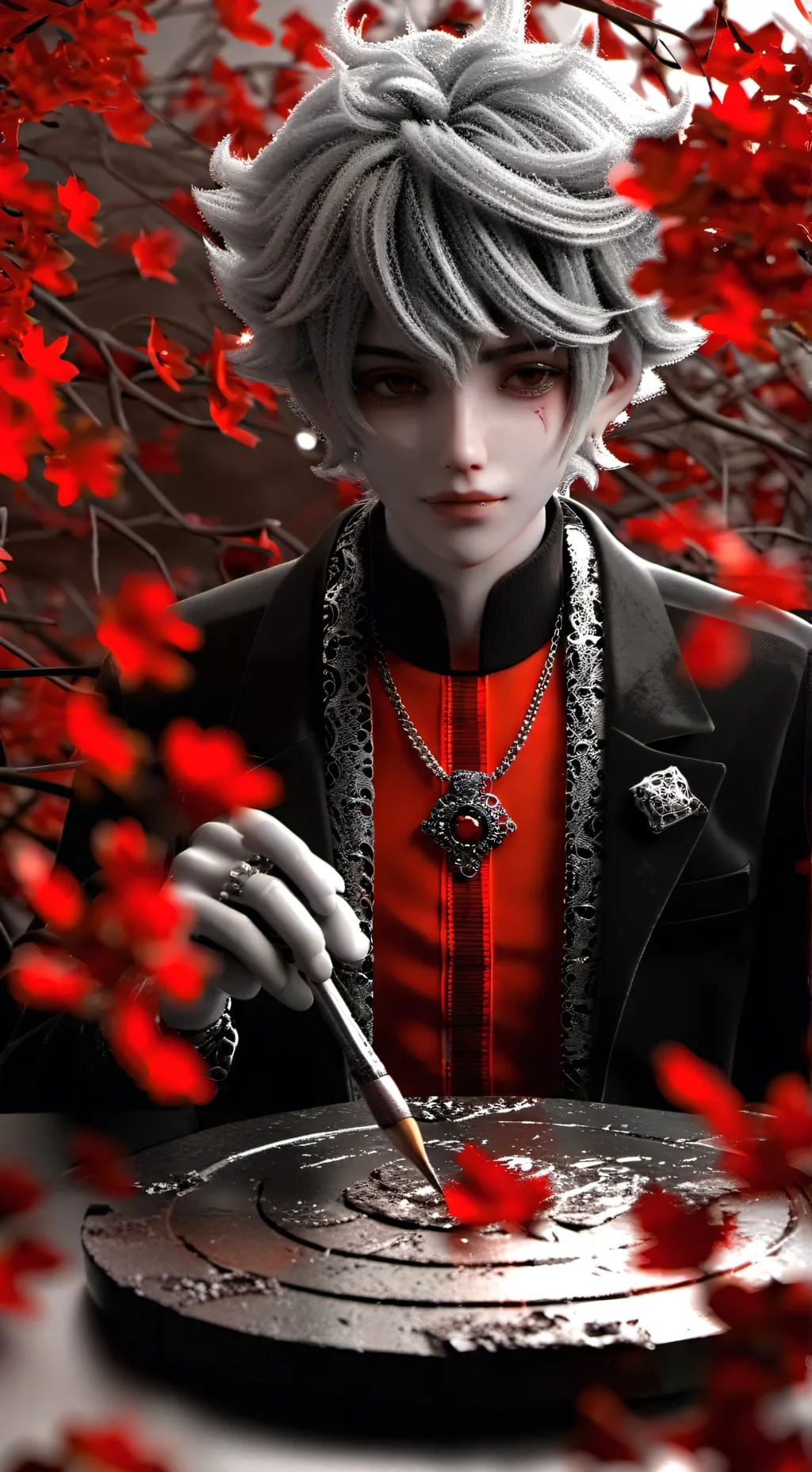 ai character: dandy vore^^ background