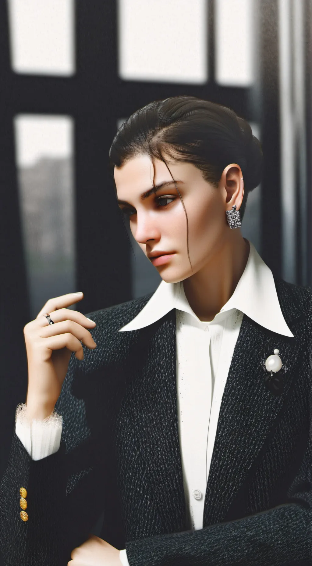 ai character: Victoria Martinez  background