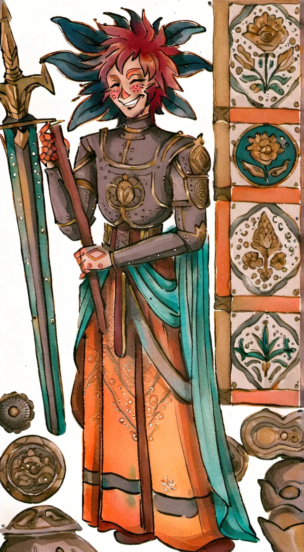 ai character: alastor  background