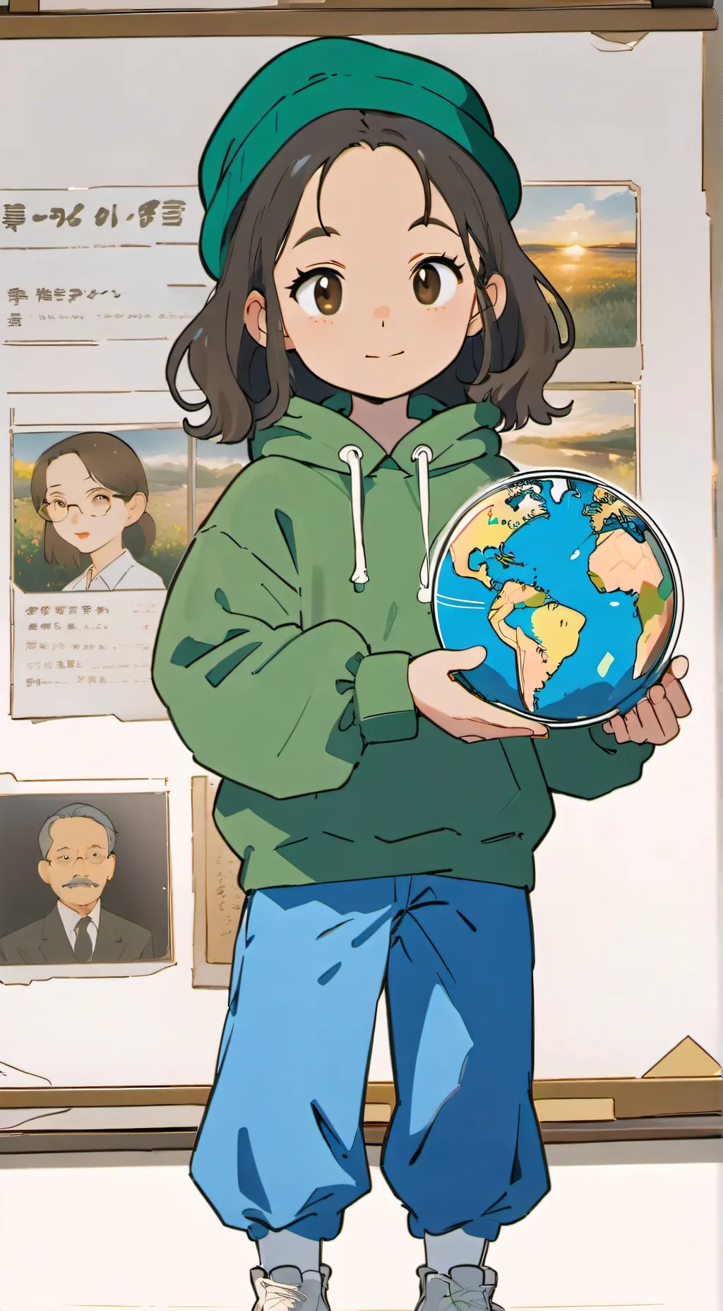 ai character: Mha new student background