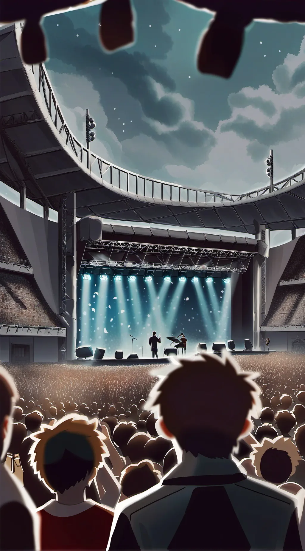 ai character: CONSERT background