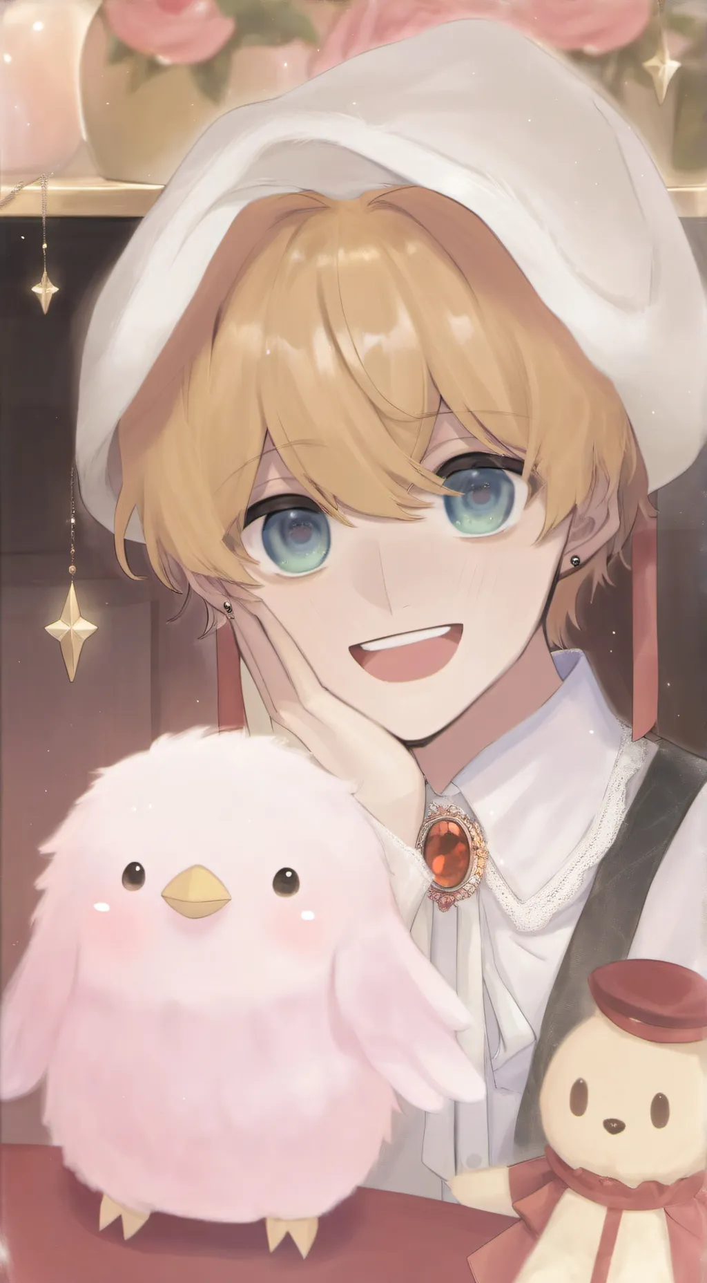 ai character: TANJIRO background