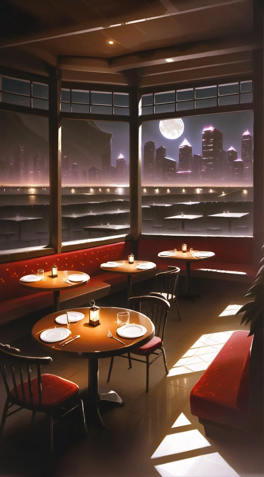 ai character: Mha end  background