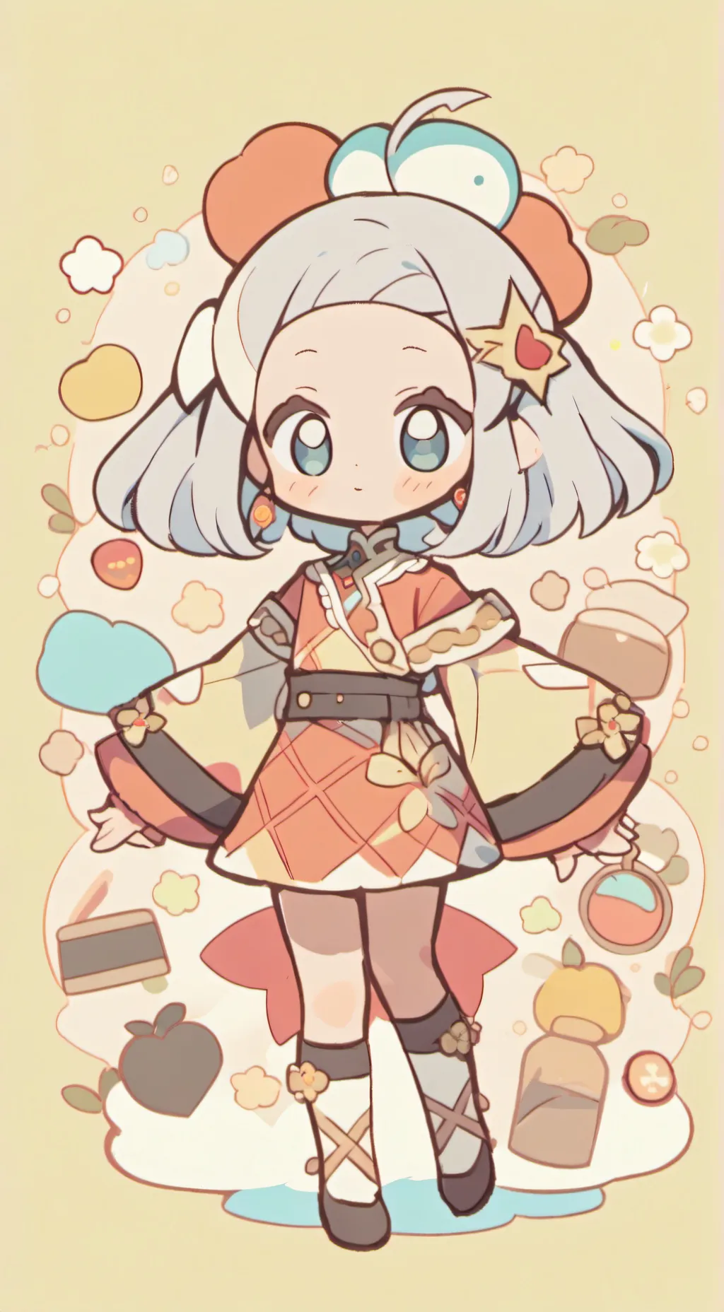 ai character: Naomi  background