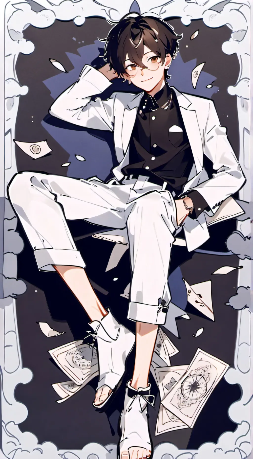 ai character: mili background