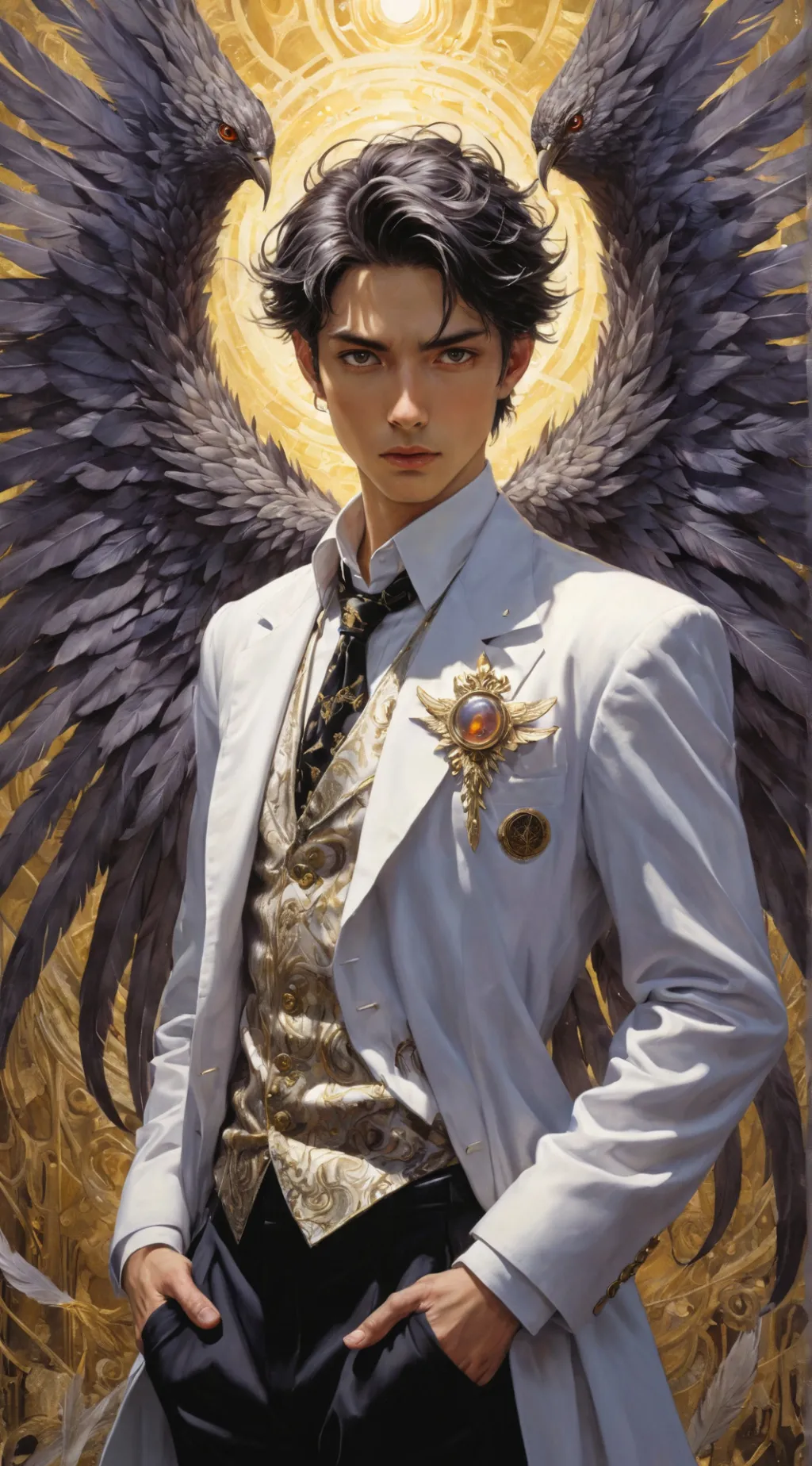 ai character: Gabriel background