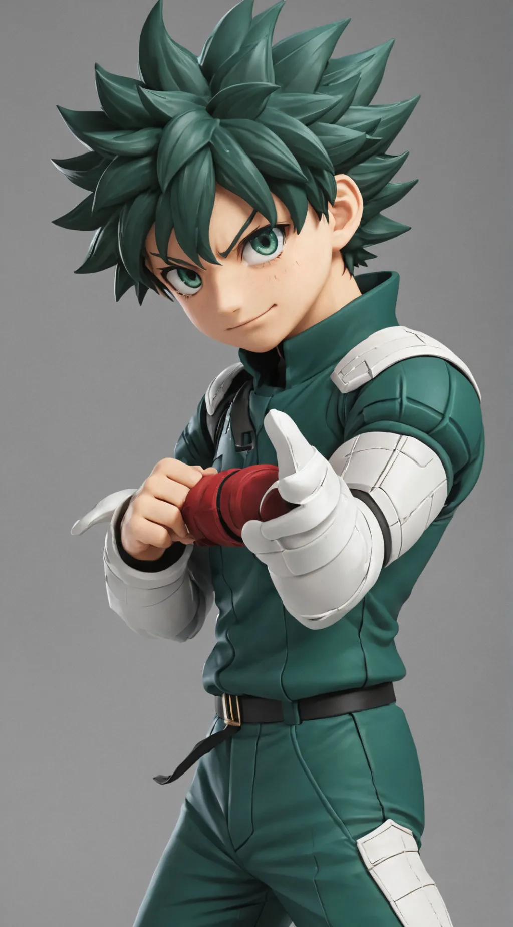 ai character: Deku vs Kacchan  background