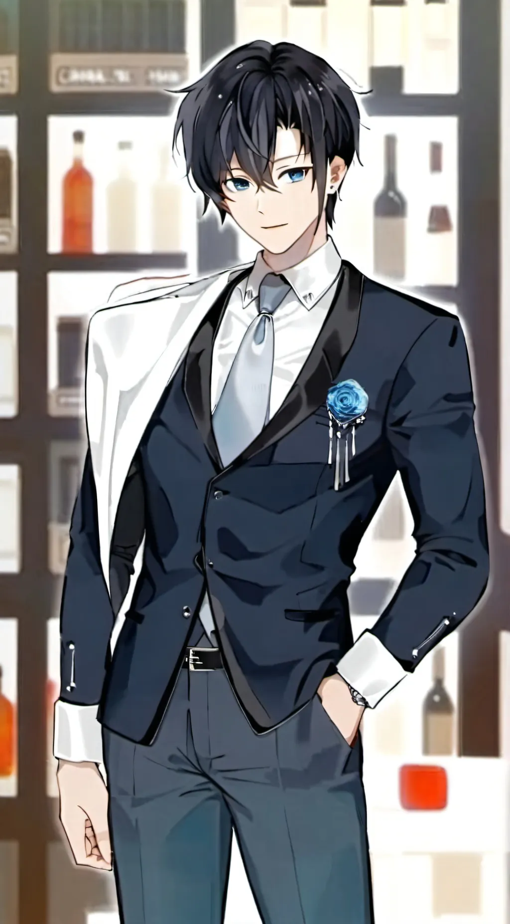 ai character: muichiro husband background