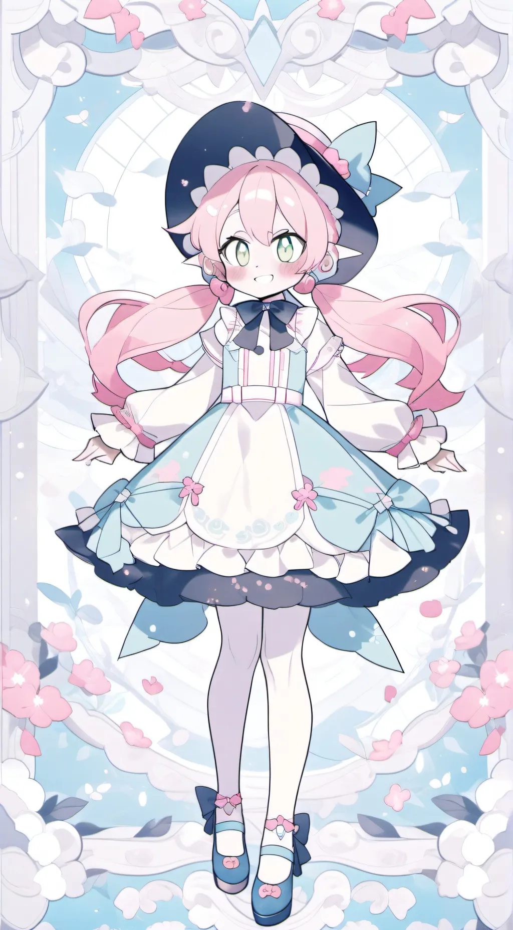 ai character: ani the cute girl background