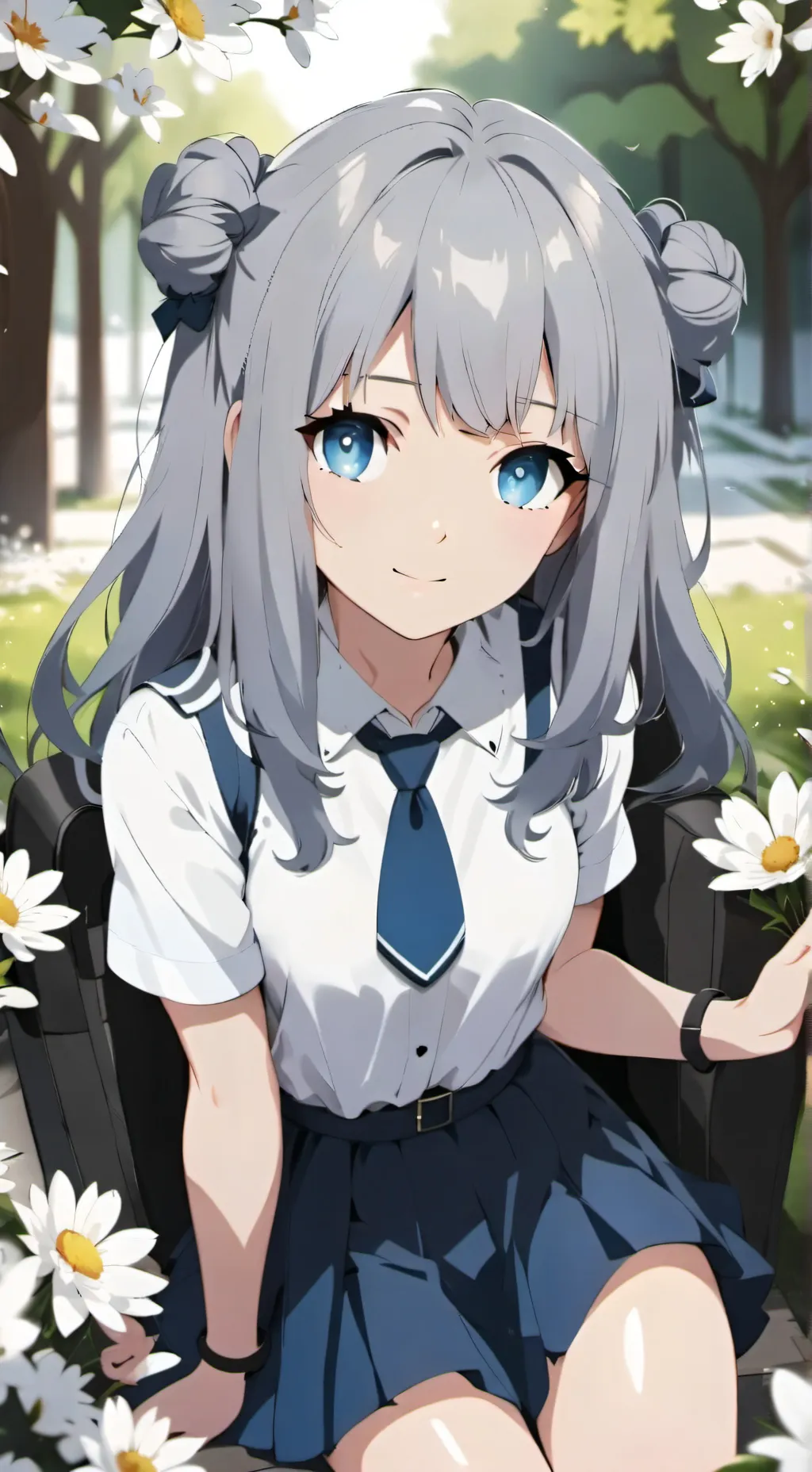 ai character: Аня background