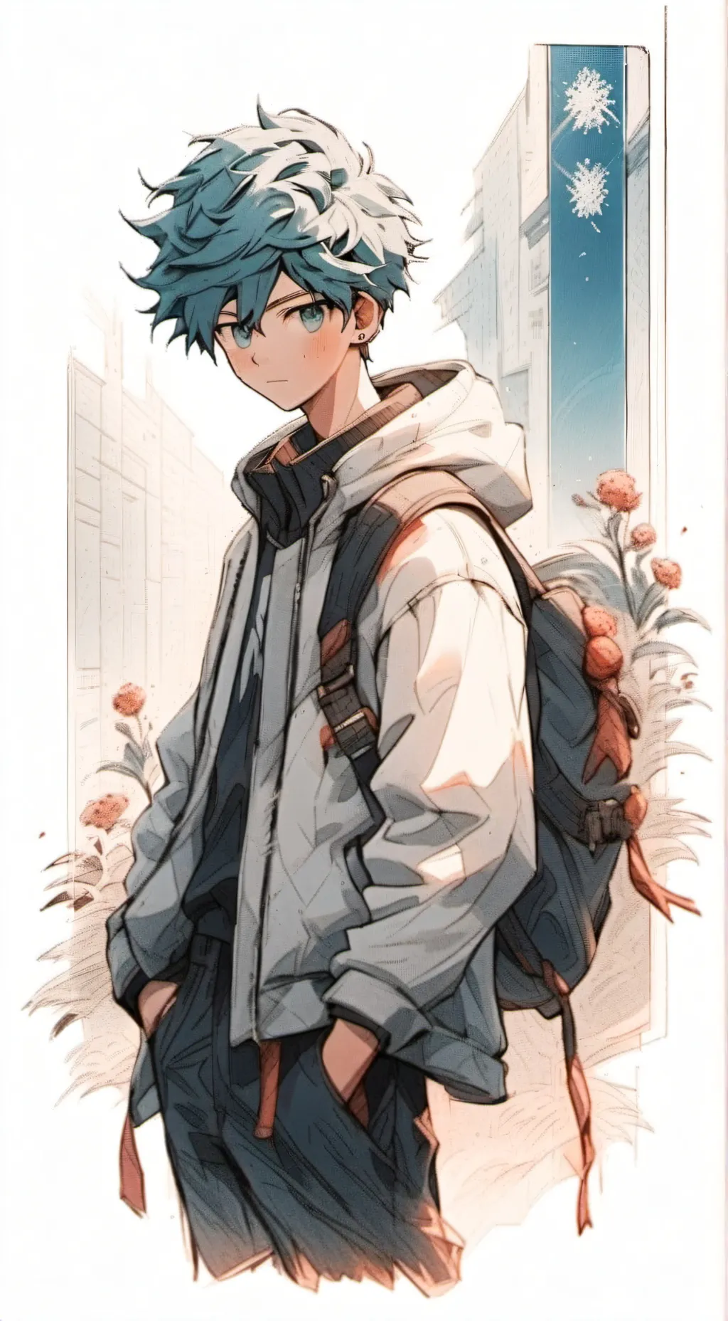 ai character: Mafia deku background