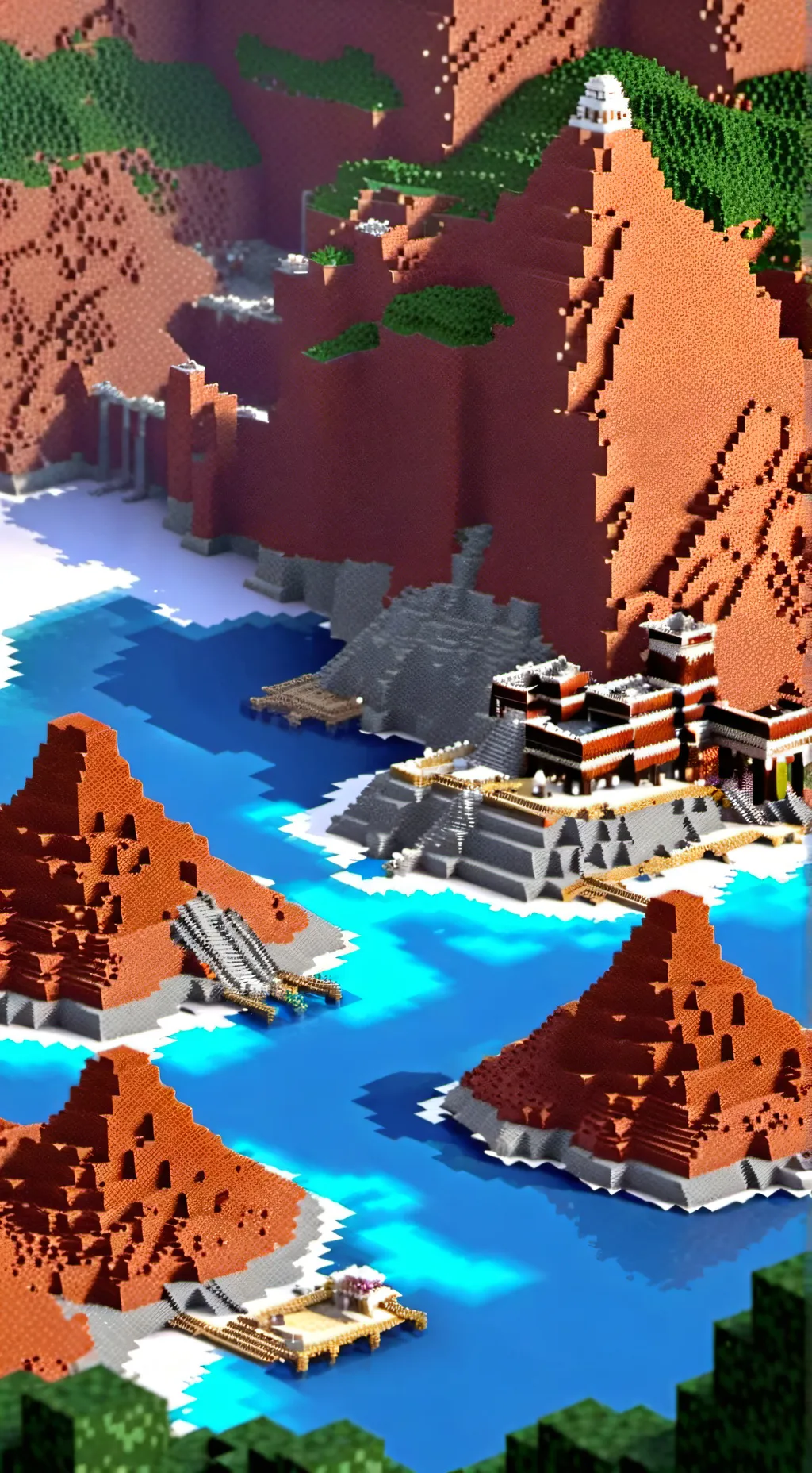 ai character: 2000 Minecraft exp background