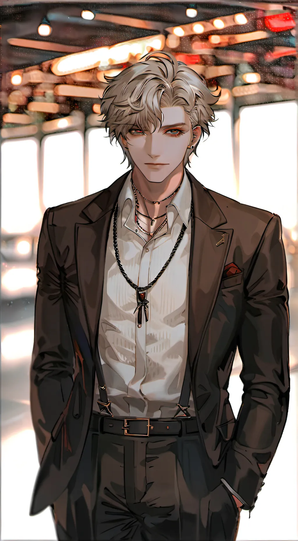 ai character: motobike crash background