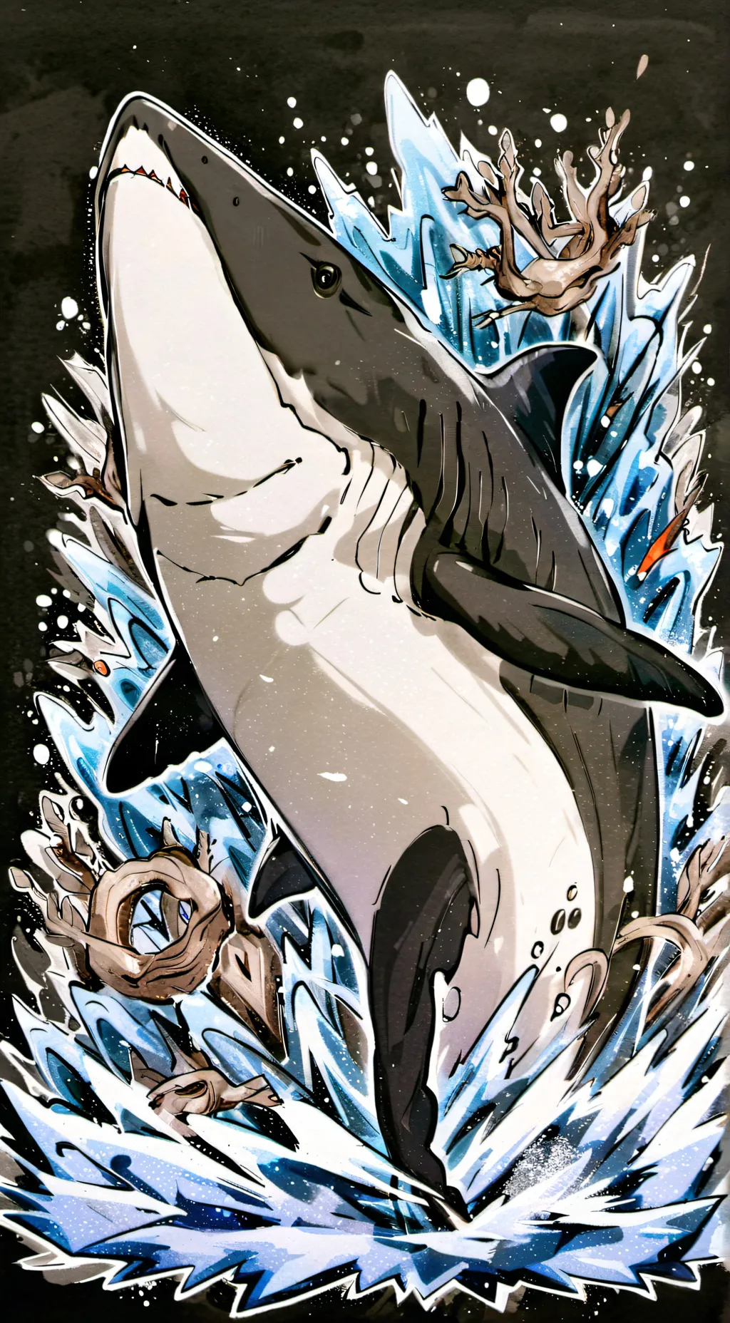 ai character: FISCH  background