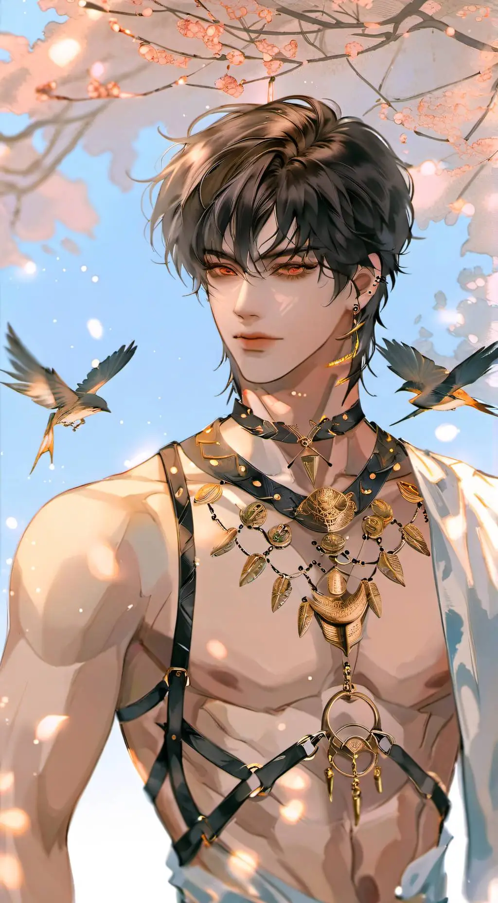 ai character: 风行 background