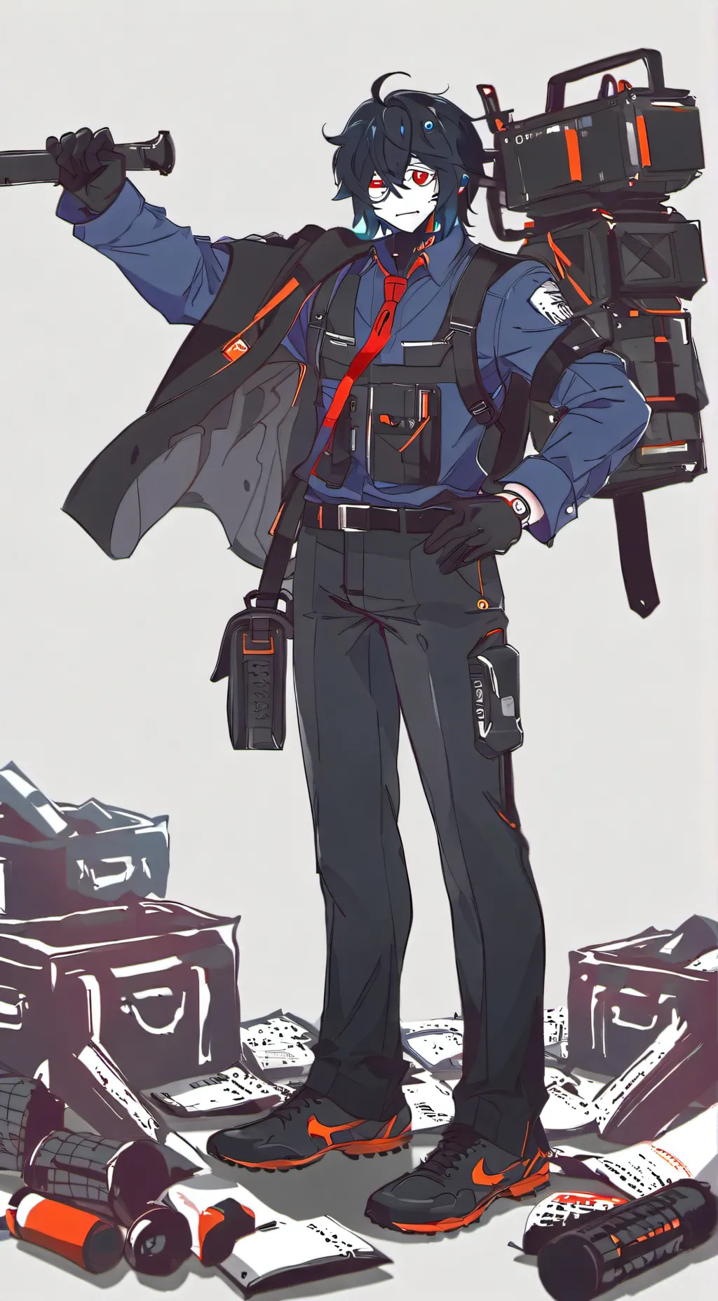 ai character: titans + fpe background