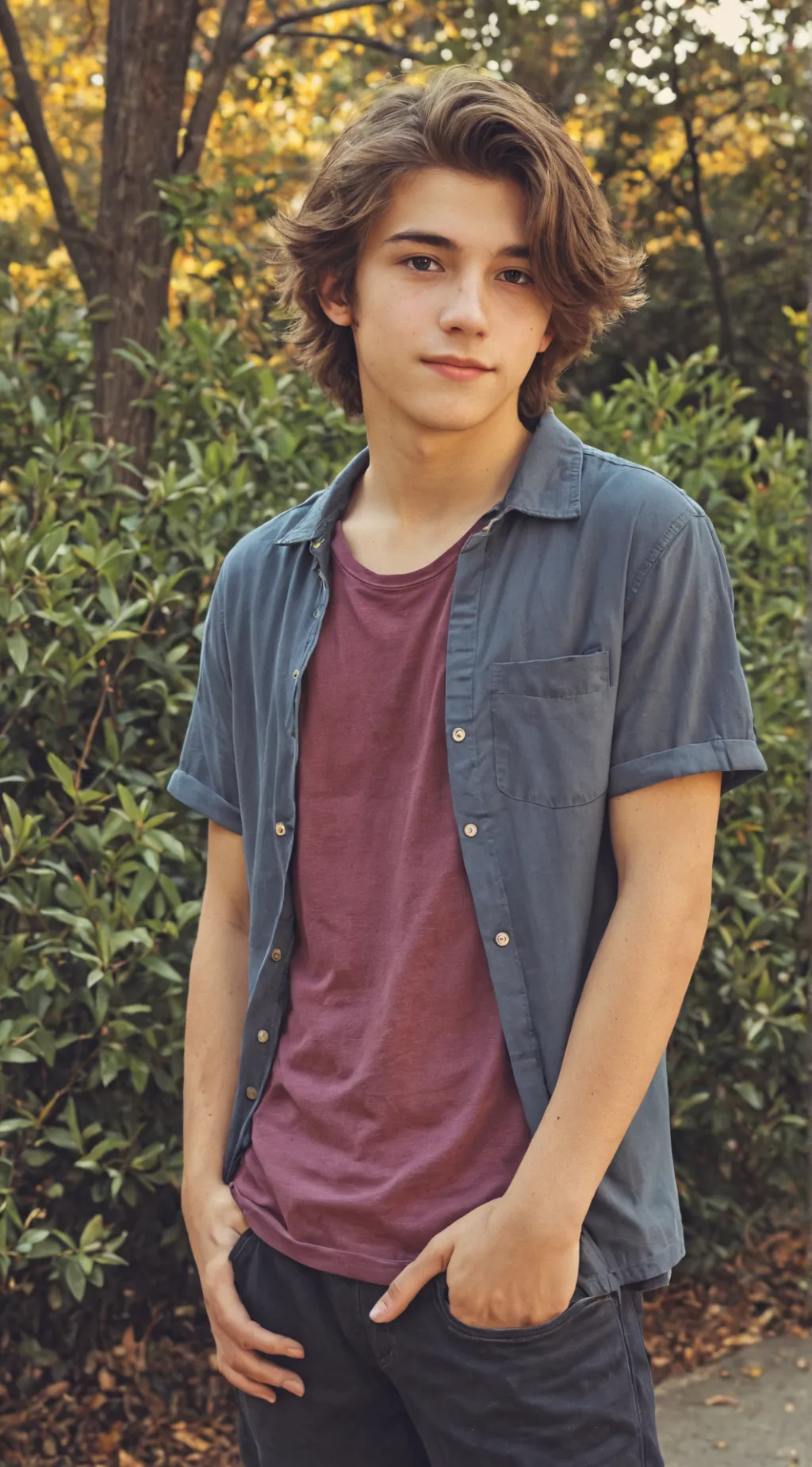 ai character: boy to girl background