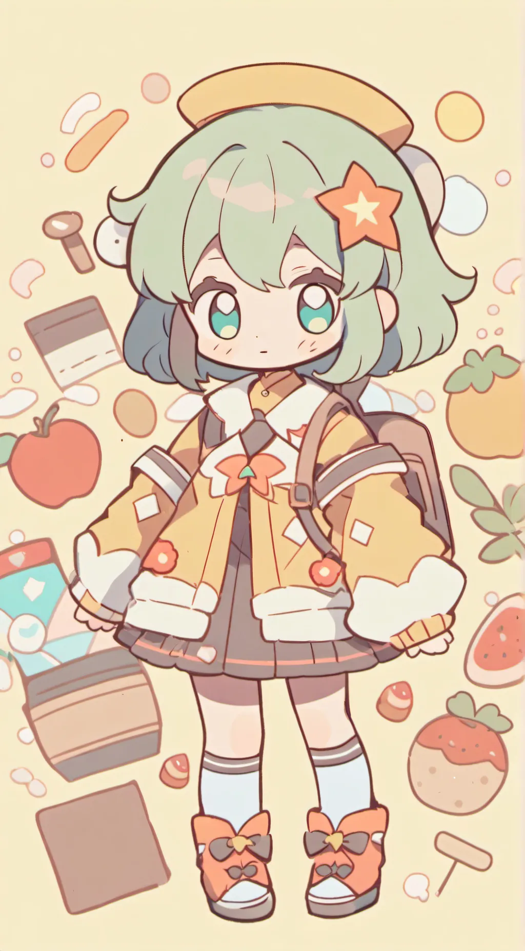 ai character: alya  background