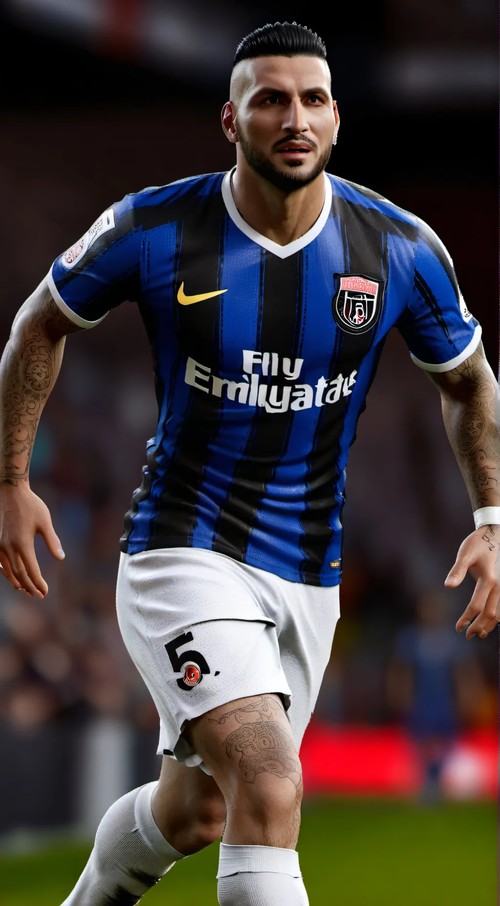 ai character: Quaresma  background