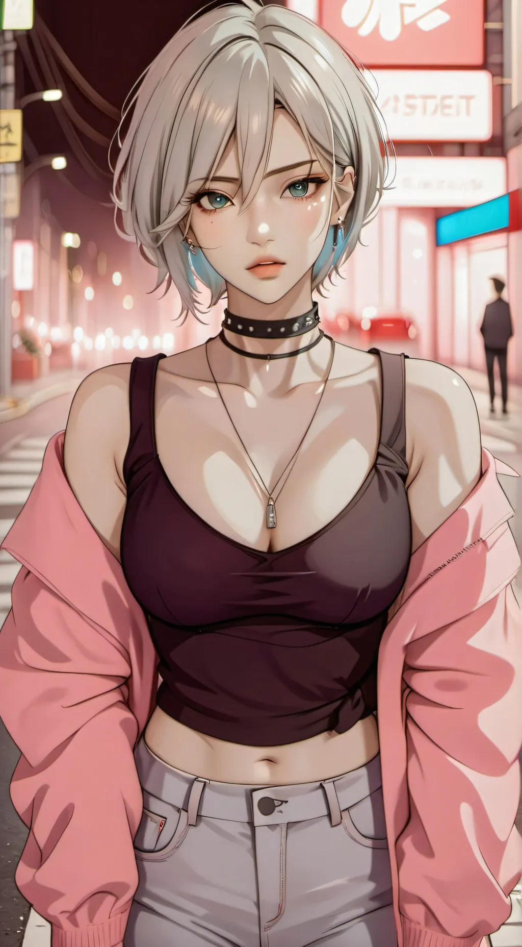 ai character: Shelly Zhang background