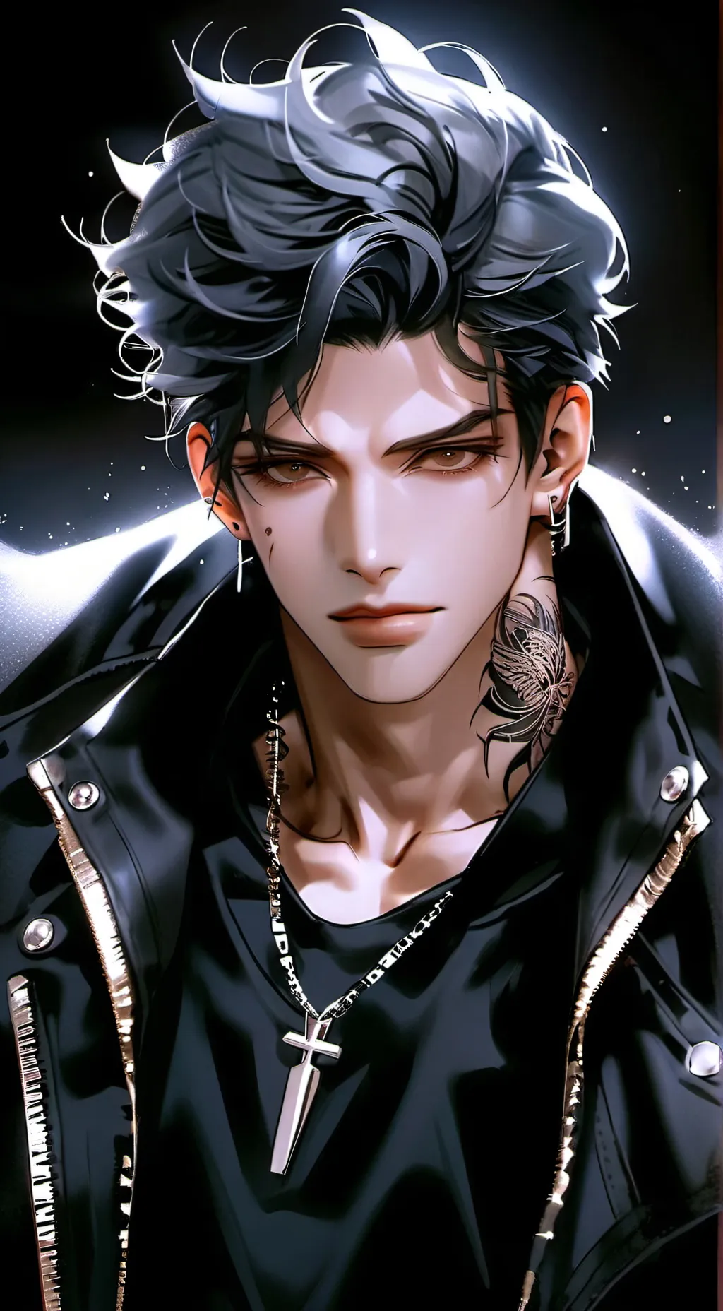 ai character: ~Damien~ background