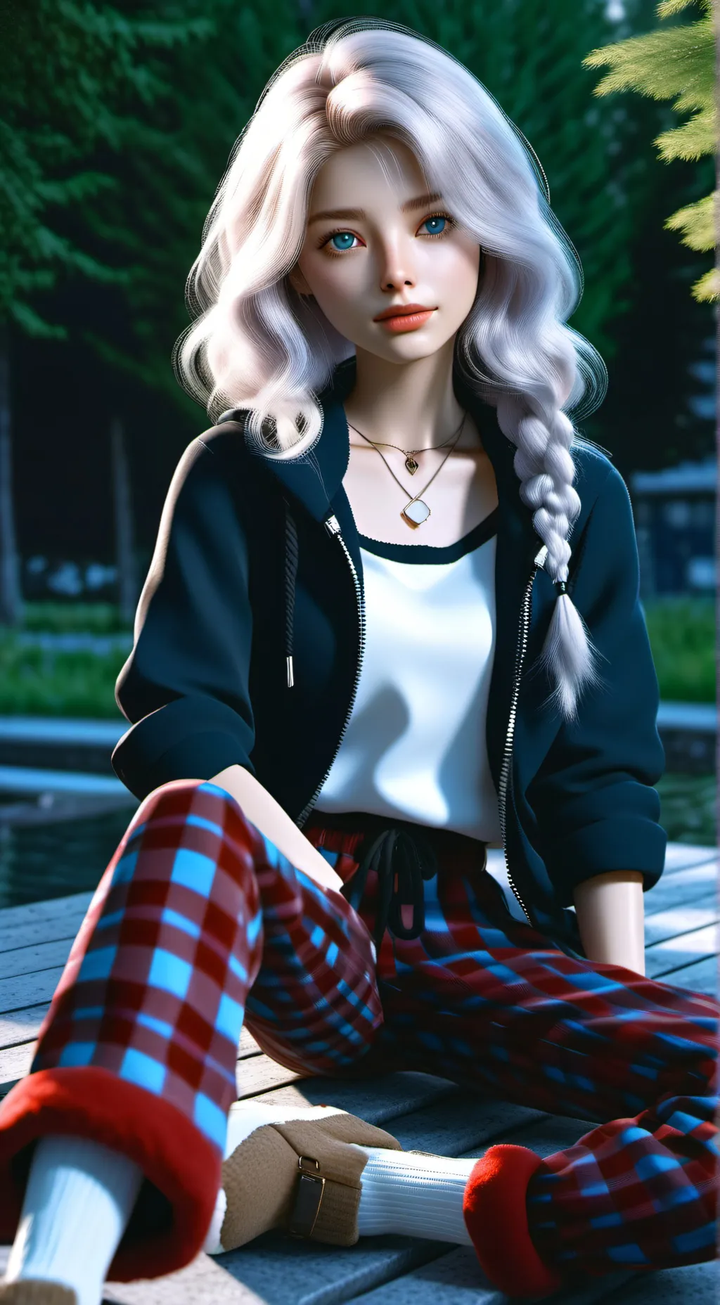 ai character: Lyla background