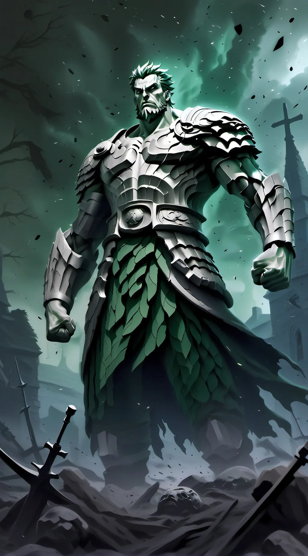 ai character: Supersoldier background