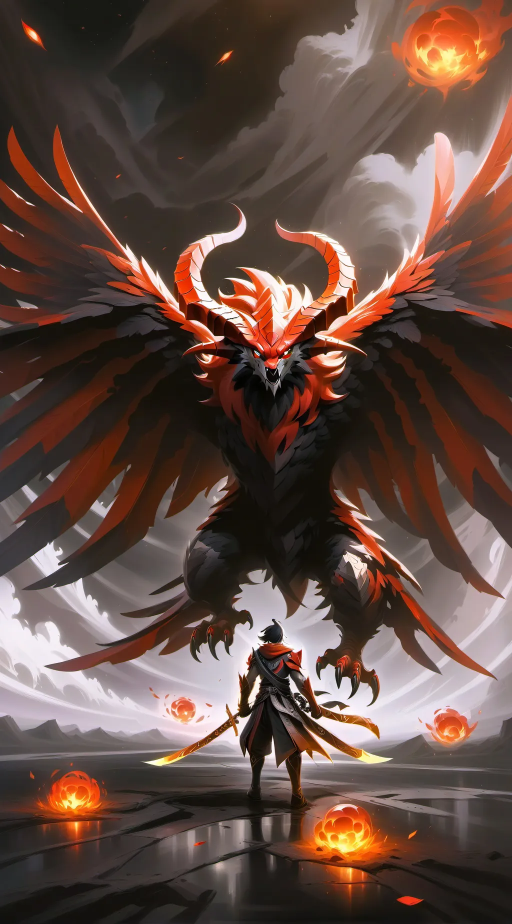 ai character: Species war background