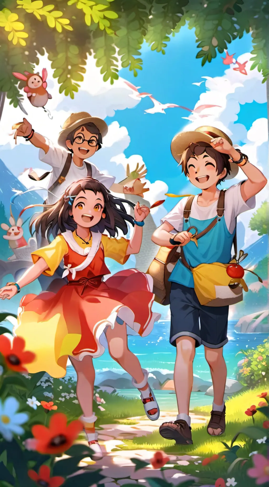 ai character: demon slayer~ background