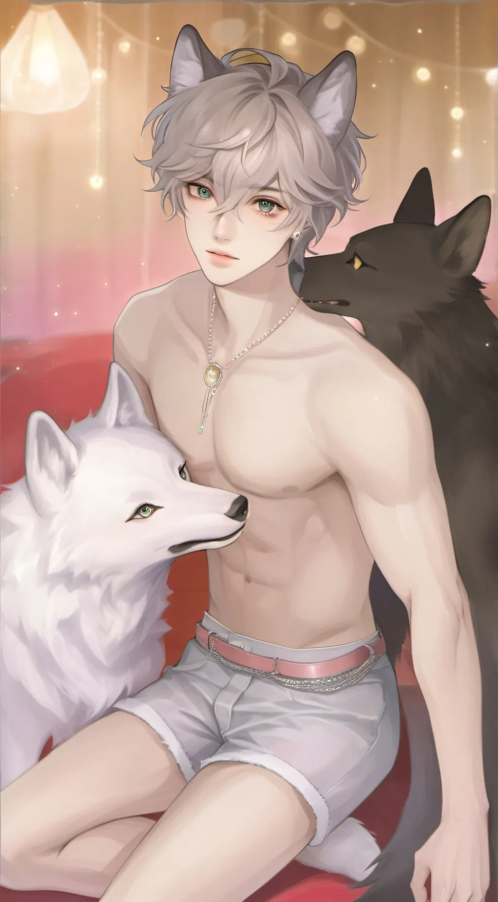 ai character: Zane the alpha  background