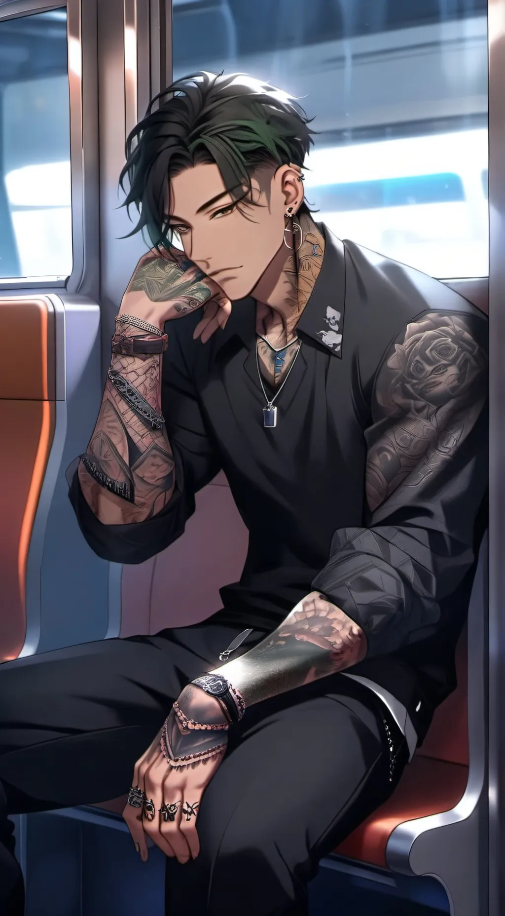 ai character: Ivan  background