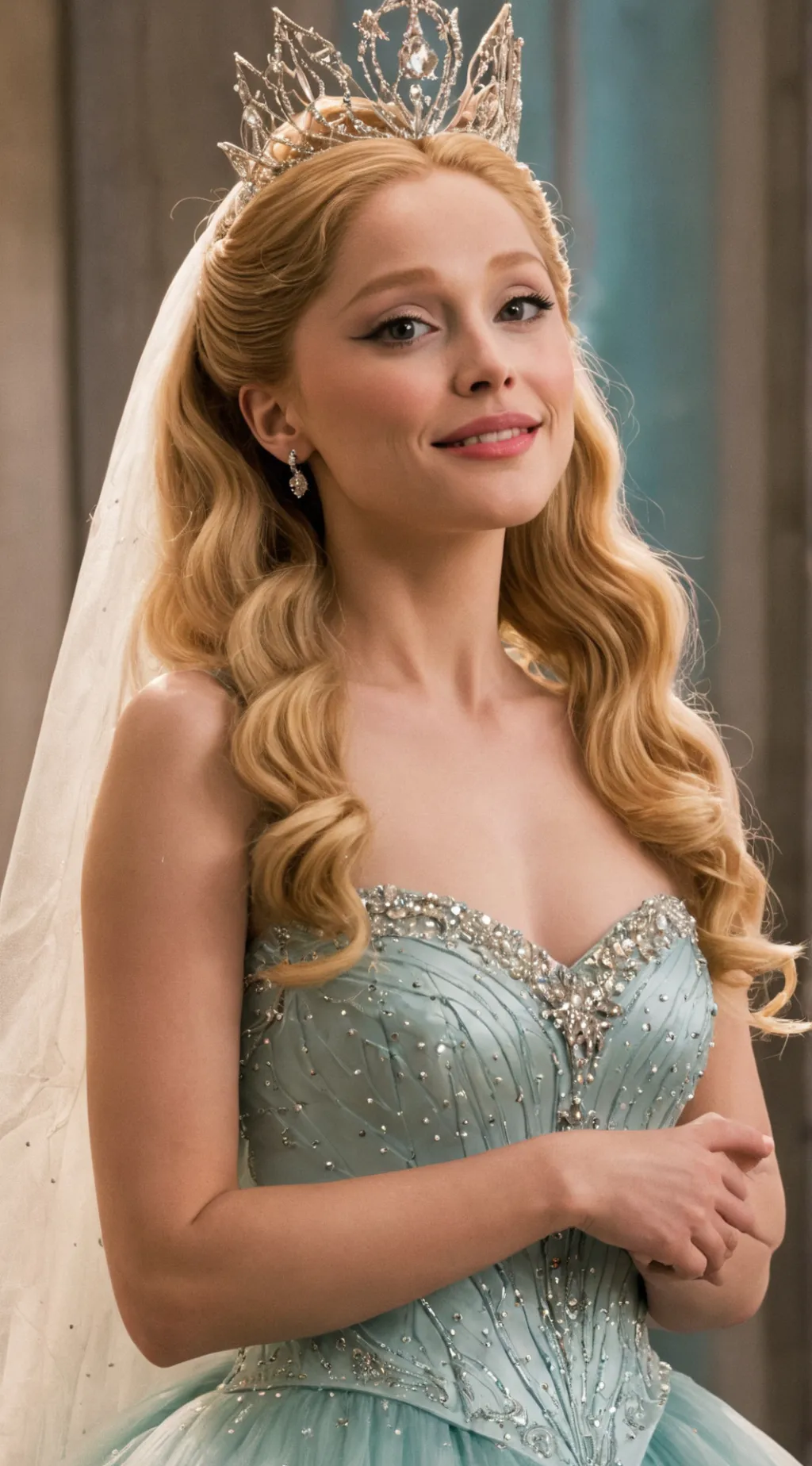 ai character: glinda  background