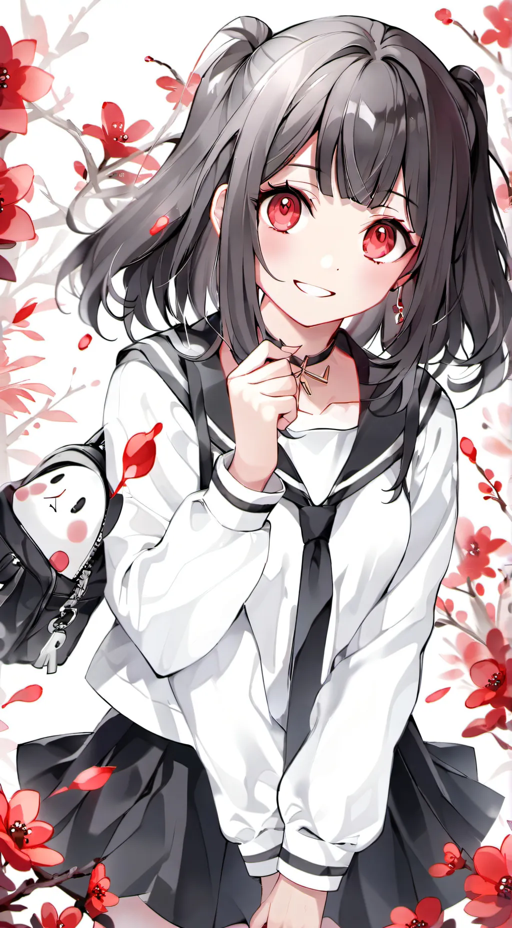 ai character: Uraraka Ochaco background