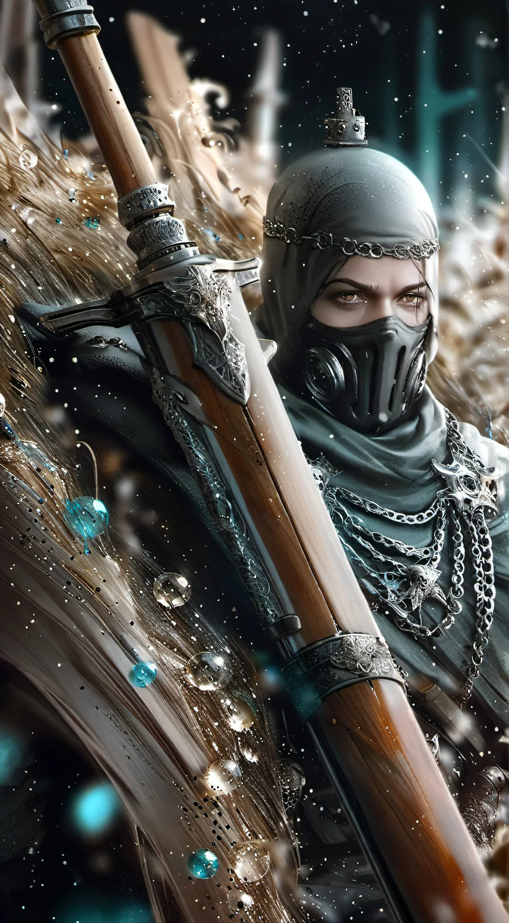 ai character: tv man background