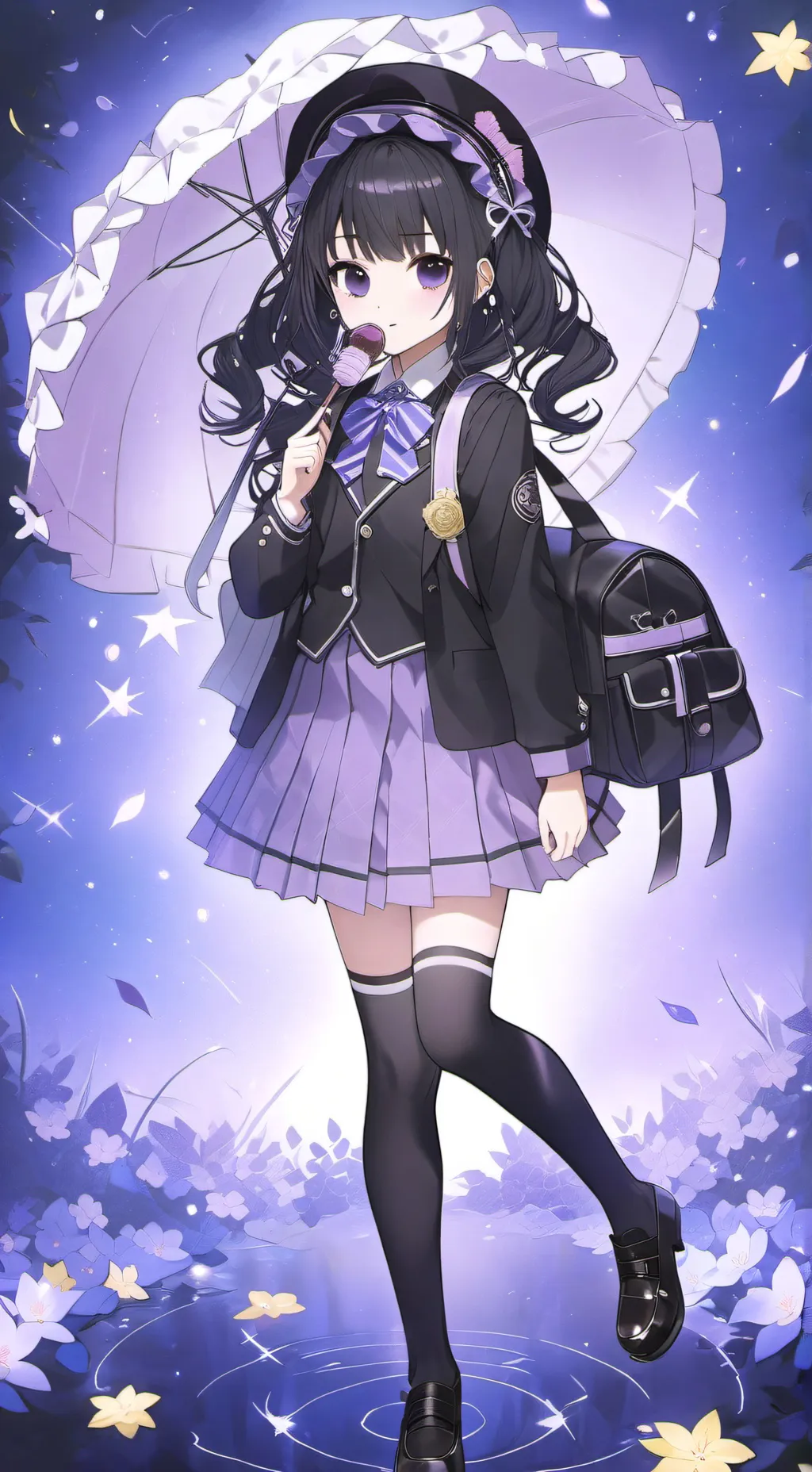 ai character: Kny yandere sim background