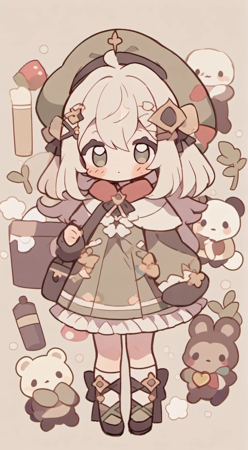 ai character: Dandy's world background