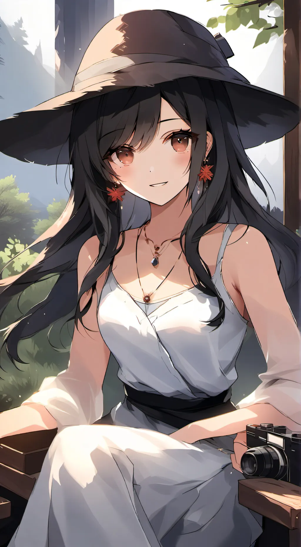 ai character: Lila background