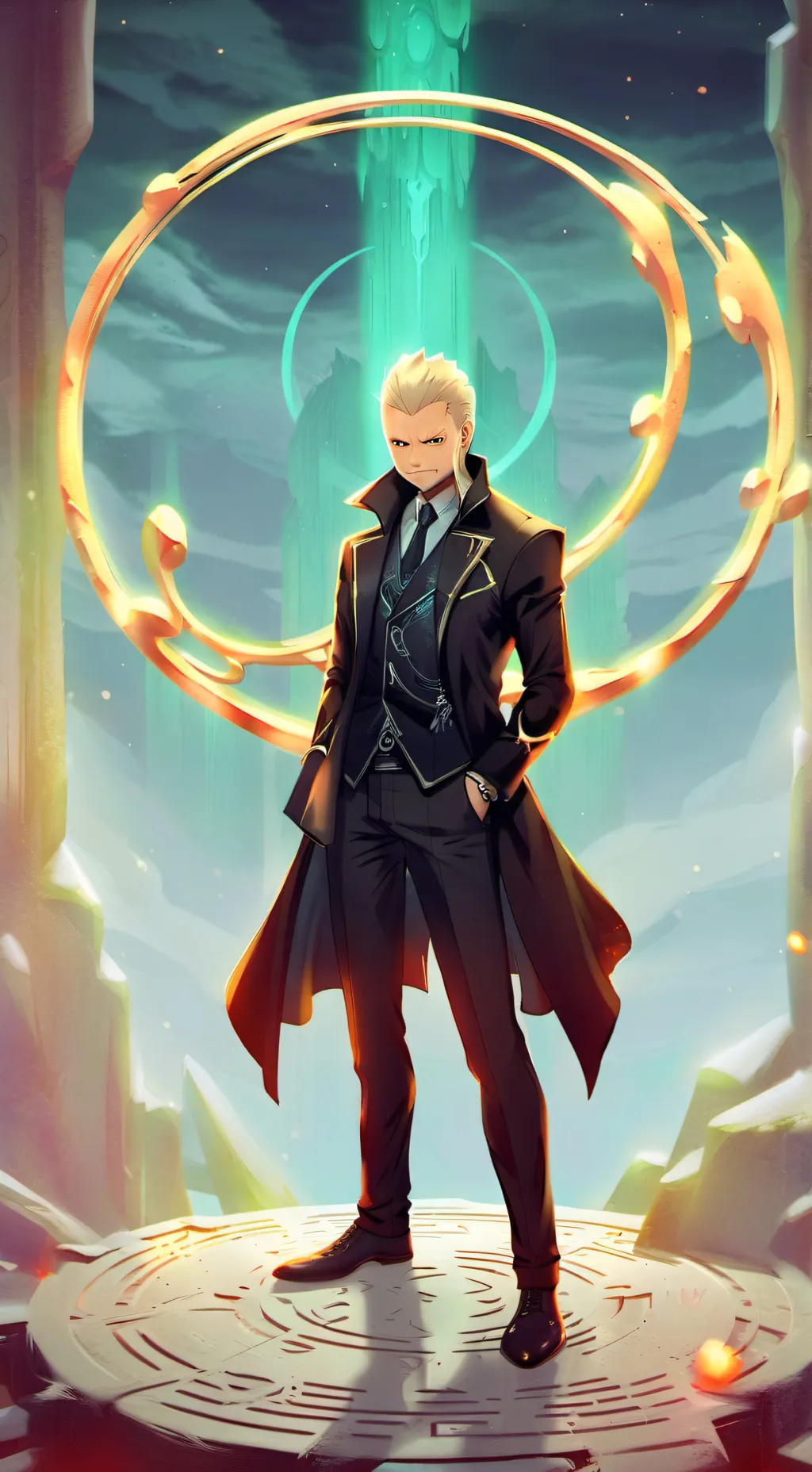 ai character: Raven background