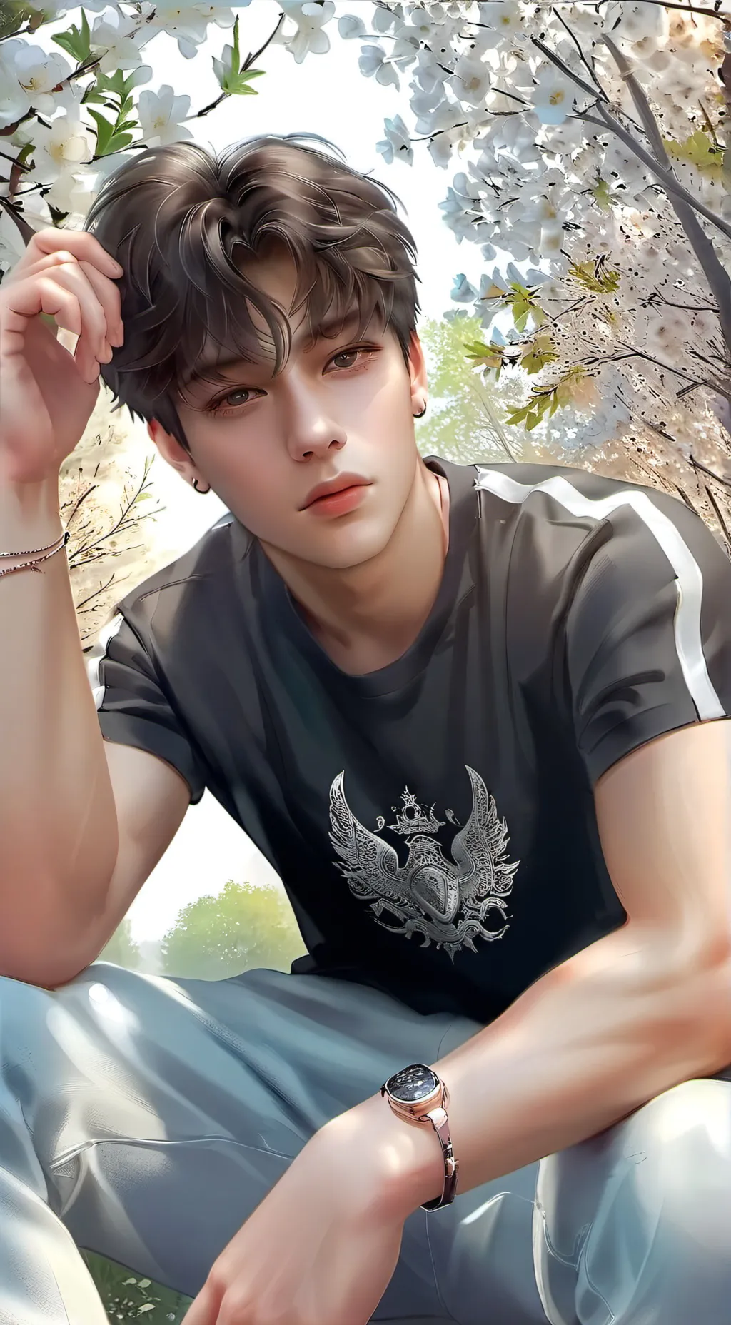 ai character: 《◇Jihoon◇》 background