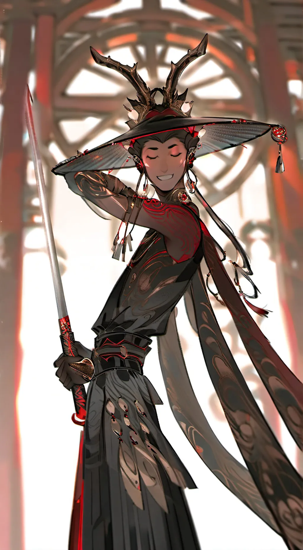 ai character: HH prank to far  background