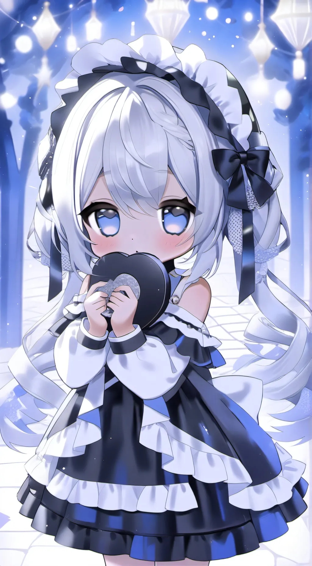 ai character: Luna background