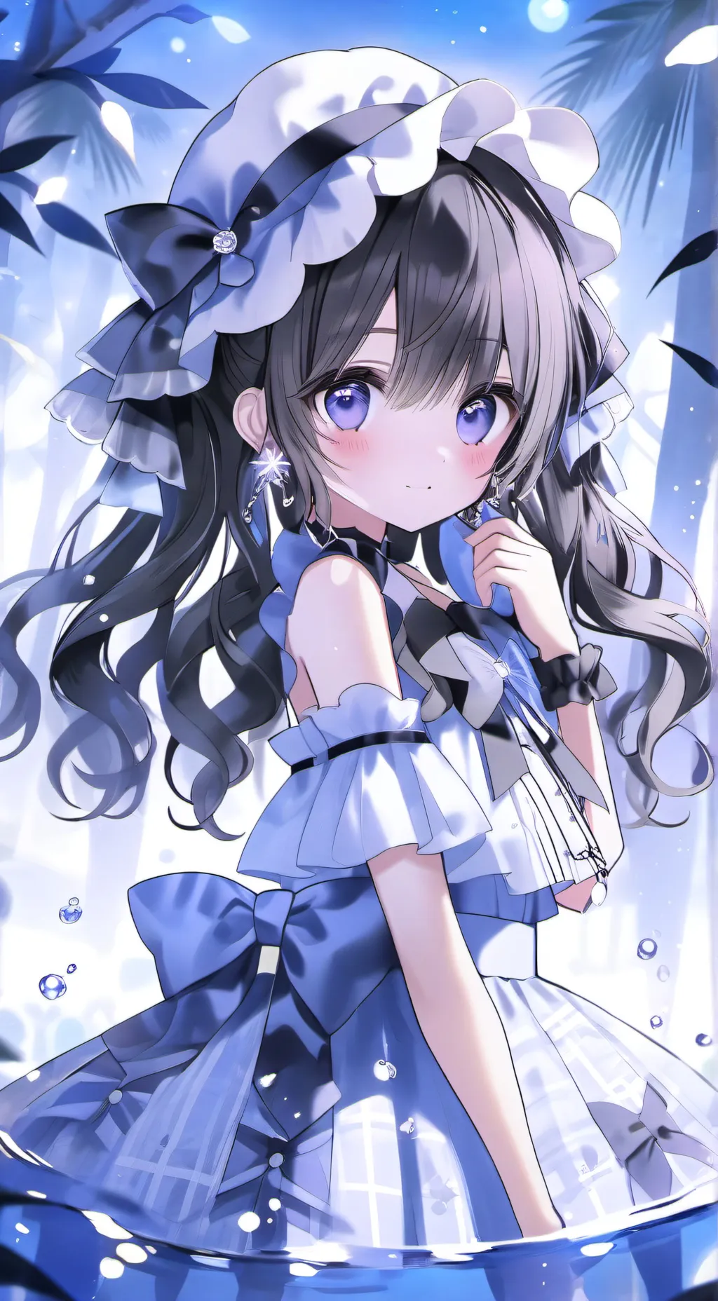 ai character: female gojo!!!!!!! background