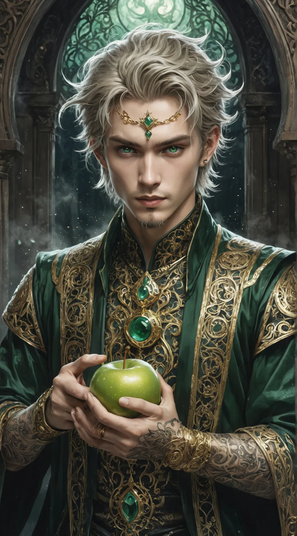 ai character: Loki background