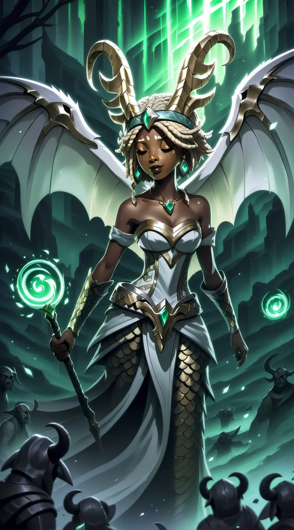 ai character: Lila background