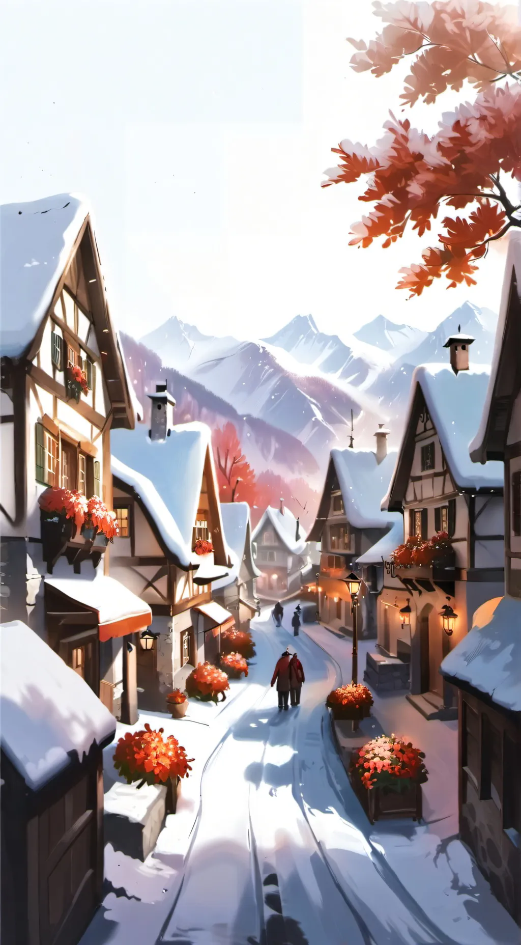 ai character: that christmas 🎄  background