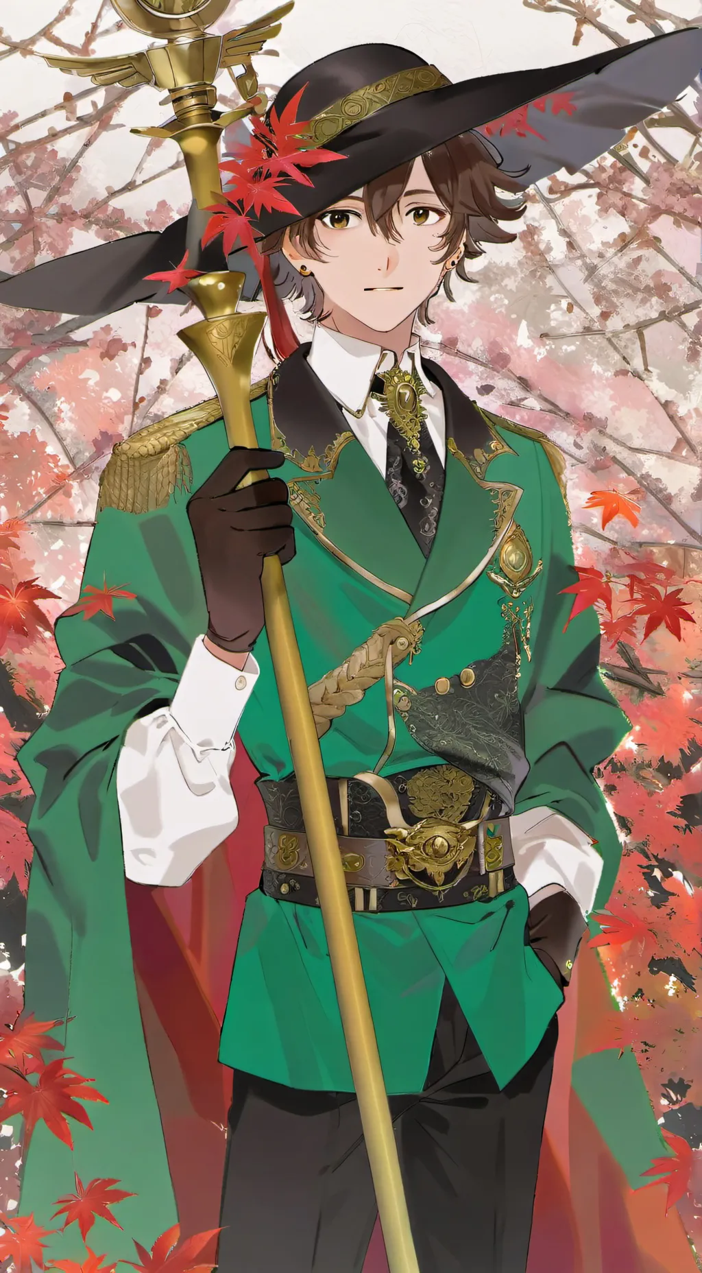 ai character: William Rosalie  background