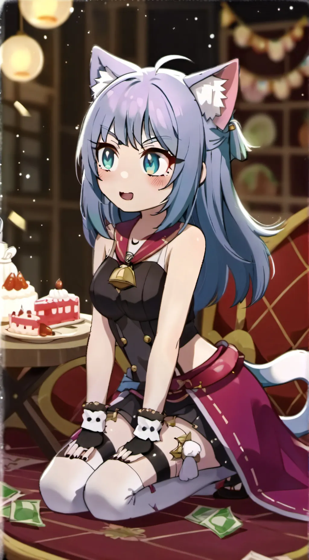 ai character: Ashley background