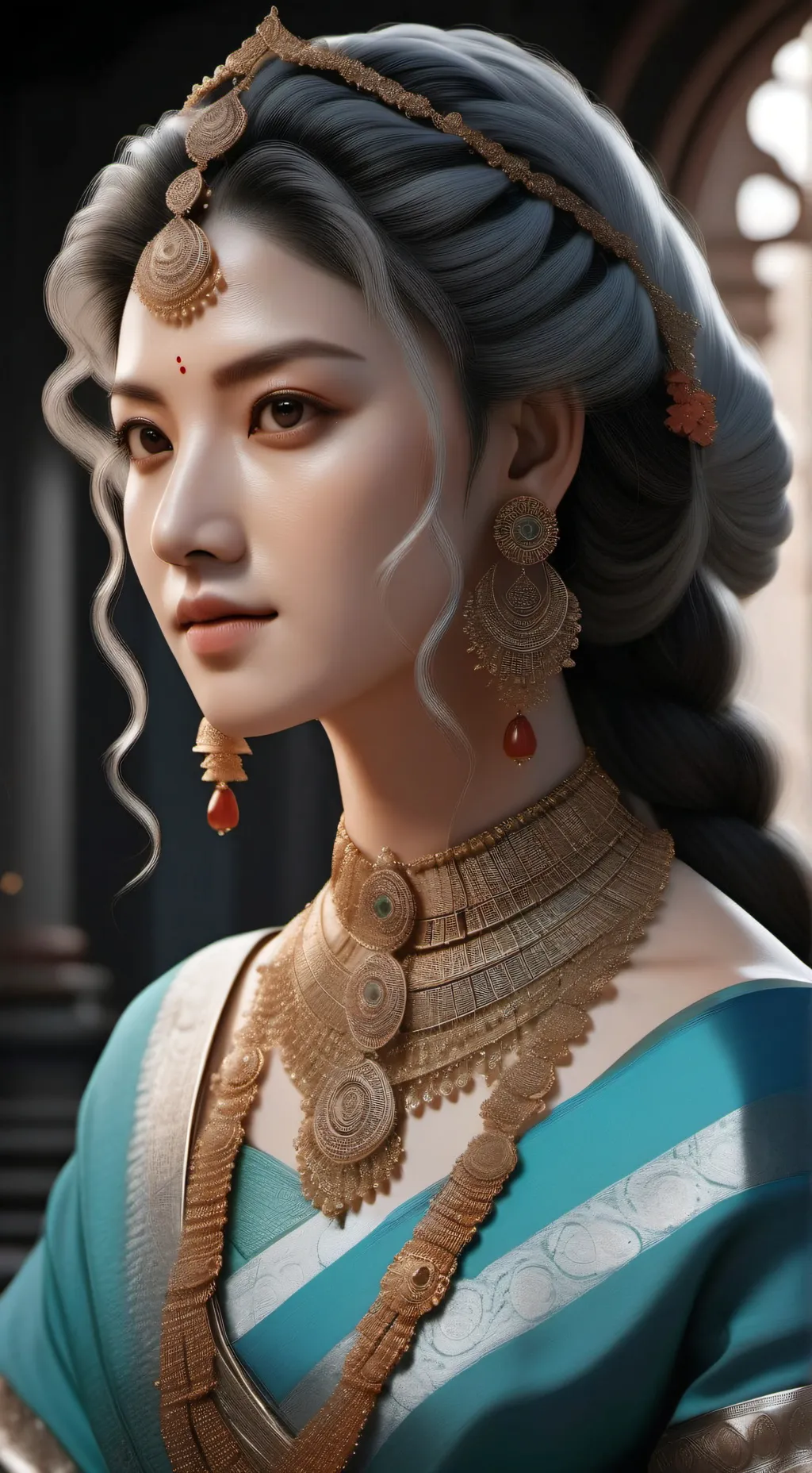 ai character: Evelyn background