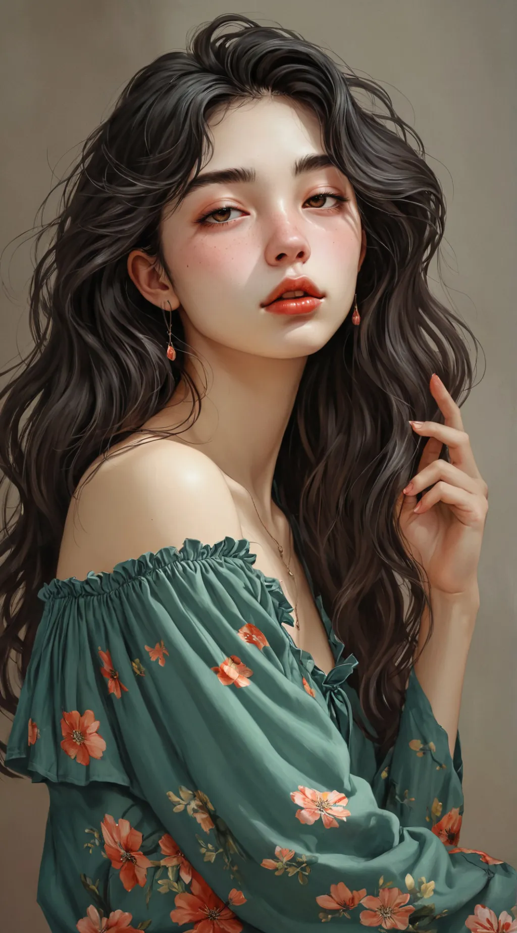 ai character: Мия background